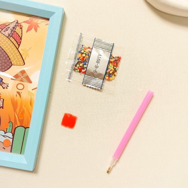 نقاشی الماسی قابدار لبوبو کد 1001