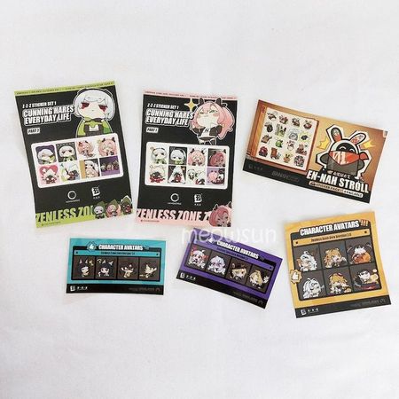 استیکر زنلس زون زیرو ـ پک