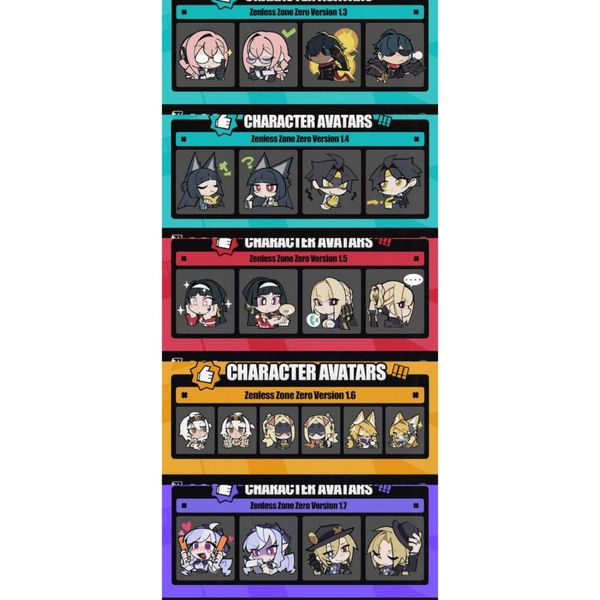 استیکر زنلس زون زیرو ـ پک