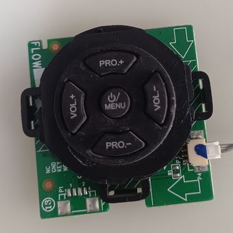 کد 46 # کی پد ایکس ویژن 49XTU725 و 49XTU745