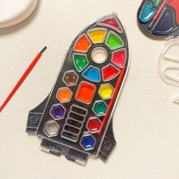 ست آبرنگ فانتزی موشکی