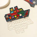 آبرنگ فانتزی طرح کشتی