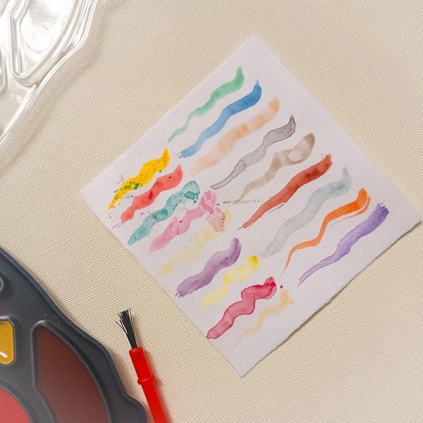 ست آبرنگ فانتزی موشکی