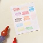 مداد شمعی 12 رنگ طرح دایناسور پک دو عددی