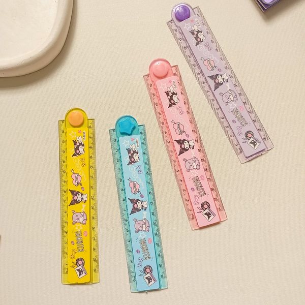 خط کش 30 سانتی تاشو طرح کرومی