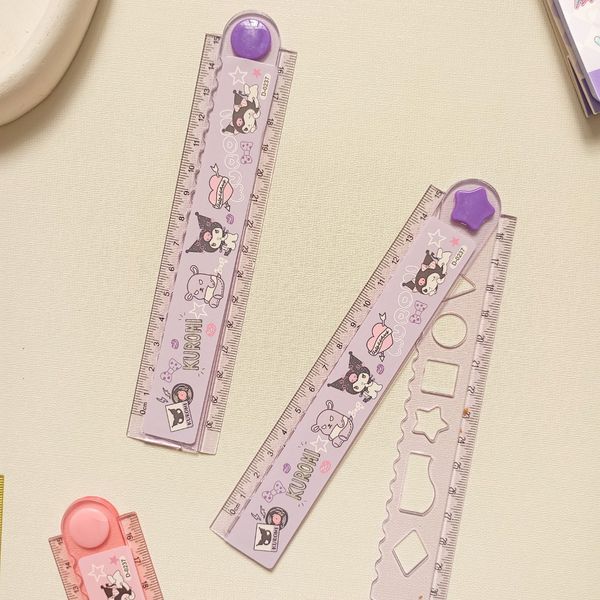 خط کش 30 سانتی تاشو طرح کرومی