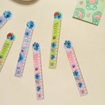 خط کش 15 سانتی طرح استیچ