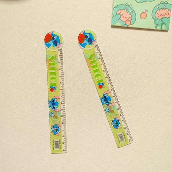 خط کش 15 سانتی طرح استیچ