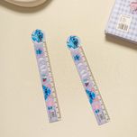 خط کش 15 سانتی طرح استیچ