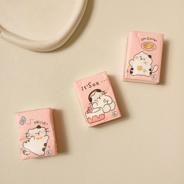 دستمال کاغذی فانتزی بسته 8 عددی کد 501