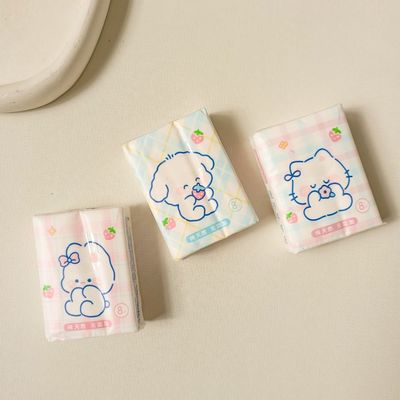 دستمال جیبی فانتزی بسته 8 عددی کد 503