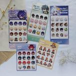 استیکر هونکای استار ریل - پک