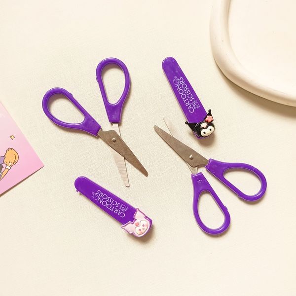 قیچی فانتزی درپوش دار کرومی