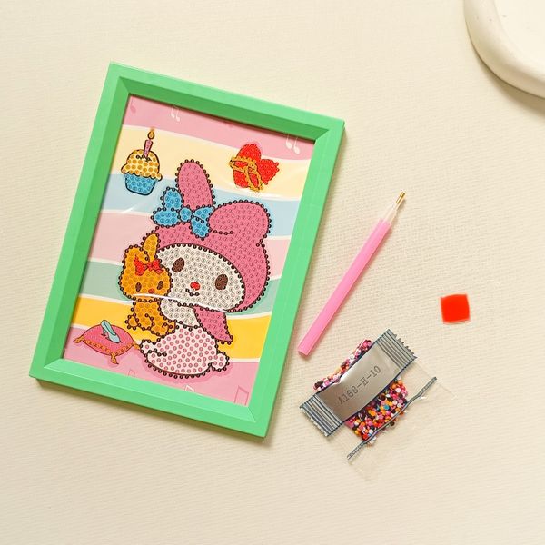 نقاشی الماسی قابدار طرح کرومی کد 2001