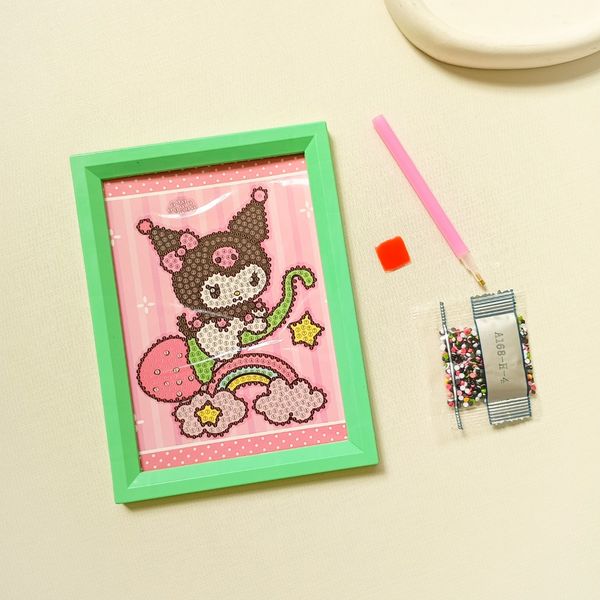 نقاشی الماسی قابدار طرح کرومی کد 2005