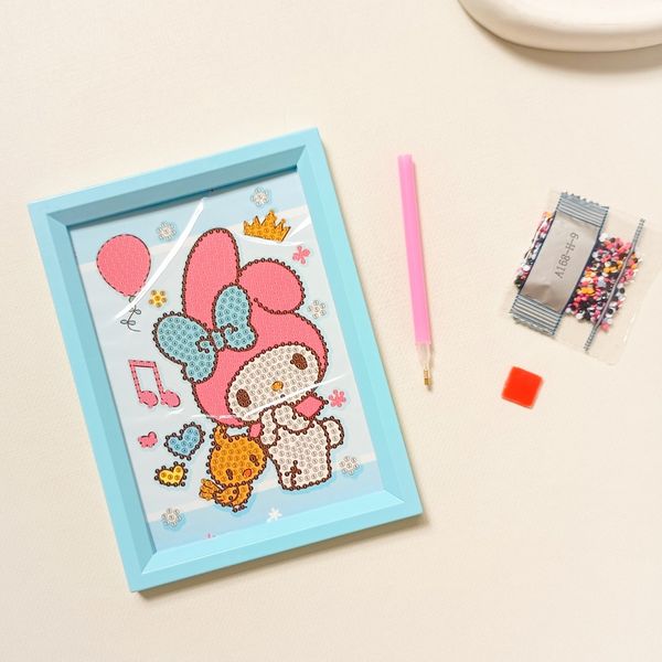 نقاشی الماسی قابدار طرح کرومی کد 2006