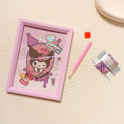 نقاشی الماسی قابدار طرح کرومی کد 2007