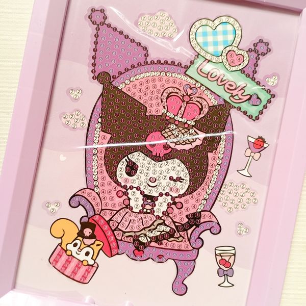 نقاشی الماسی قابدار طرح کرومی کد 2008