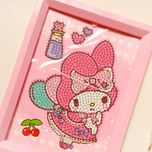 نقاشی الماسی قابدار طرح کرومی کد 2009