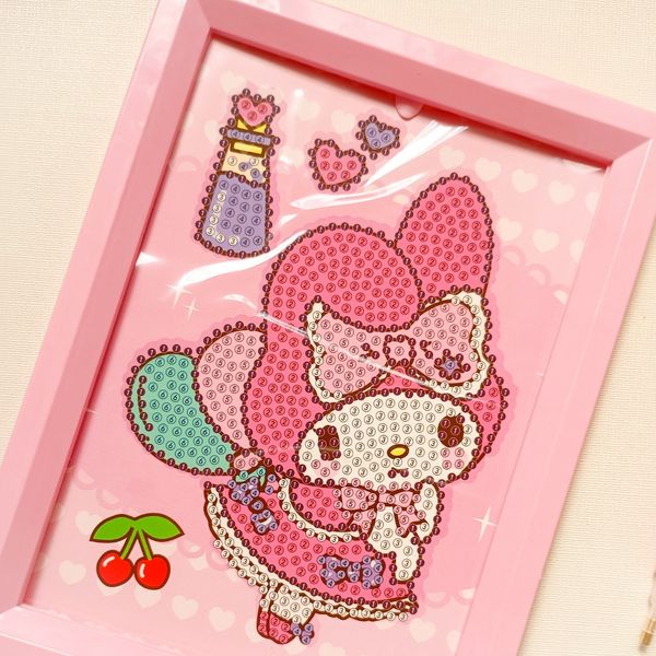 نقاشی الماسی قابدار طرح کرومی کد 2009