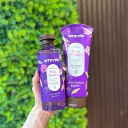 شامپو و ماسک ویت یو مدل پیونی