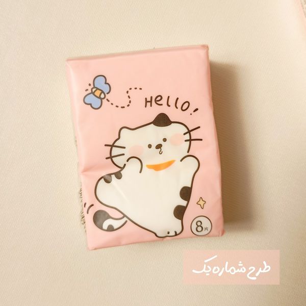 دستمال کاغذی فانتزی بسته 8 عددی کد 501