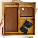 ست سه تیکه چرم طبیعی مردانه (3)