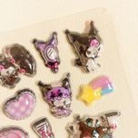 استیکر برجسته طرح کرومی