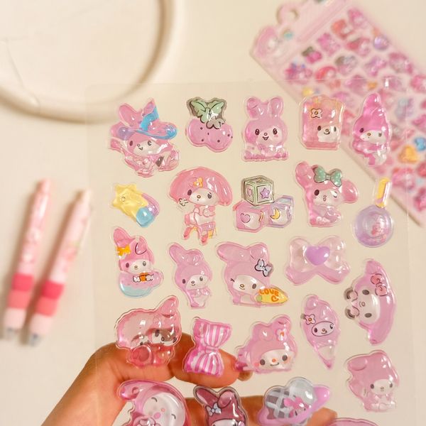 استیکر برجسته طرح ملودی