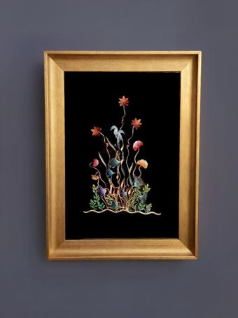 تابلو آکواریوم ماهی