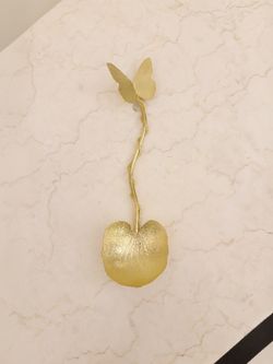 قاشق آجیل برنجی | مدل پروانه