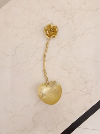 قاشق آجیل برنجی | مدل ونوس