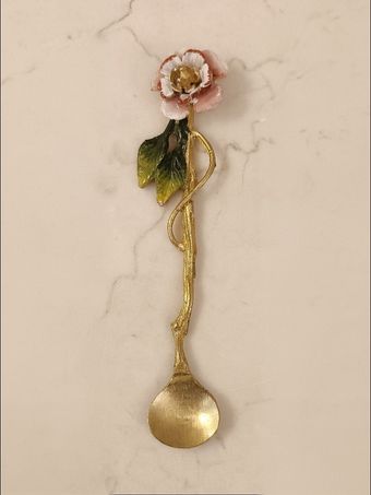 قاشق چای خوری | ونوس گلبهی سفید