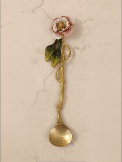 قاشق چای خوری | ونوس گلبهی سفید