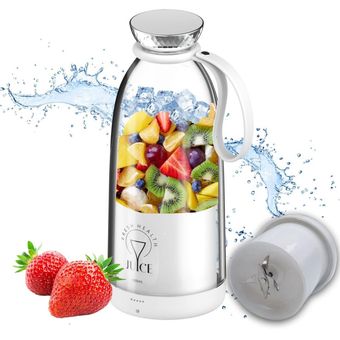 شیکر و مخلوط‌کن شارژی Fresh Juice ظرفیت 500 میلی‌لیتر | نسخه اصلی + قابلیت خردکنندگی یخ و میوه