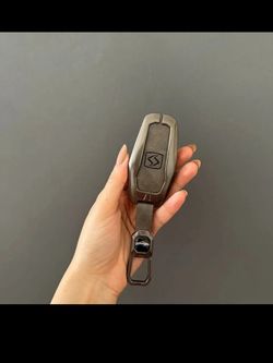 کاور ریموت و سوئیچ خودرو با کیفیت وارداتی KMC X5 فلز و چرم