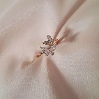 انگشتر ژوپینگ پروانه