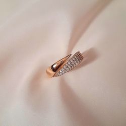 انگشتر ژوپینگ جواهری طرح طلا