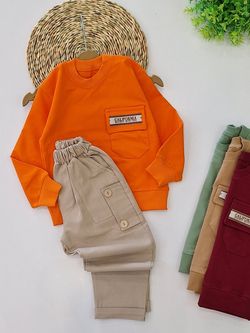 بلوز وشلوار جیب دار کد2394