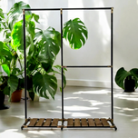 رگال لباس ایستاده چوب و فلز مدل سنا