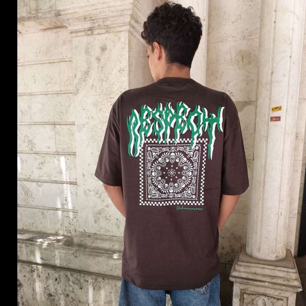 تیشرت پشت چاپ تکست خشن