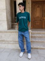 تیشرت لش پشت چاپ صورتی