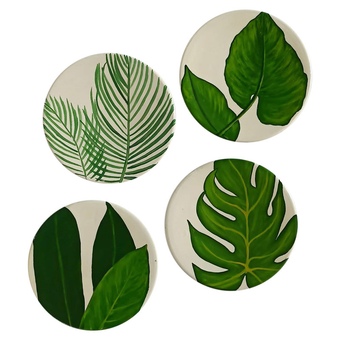 #دیوارکوب #فانتزی #سفالی چهار عددی#نقاشی شده با رنگ #آکرلیک متریال #سفال #خالق اثر : #مریم_عاطفی #ماریا #خلق #اثر : 1401