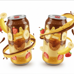 دسر میوه ای عربی کنسروی | چاکلت بری | CHOCOLATE BERRY