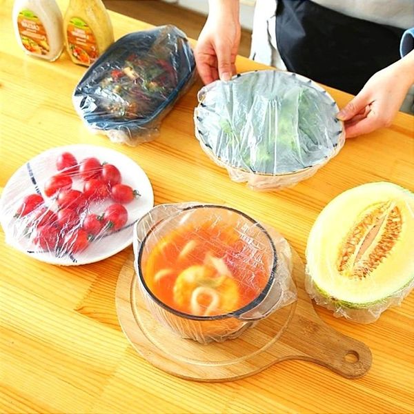 درپوش ظرف یکبار مصرف مدل محافظ غذابسته100عددی