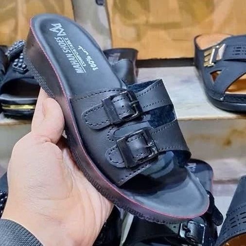 دمپایی طبی زنانه دو سگک زیبا همراهی بینظیر برای سلامت و راحتی پاها