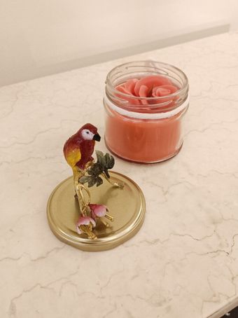 شمع معطر طوطی قرمز