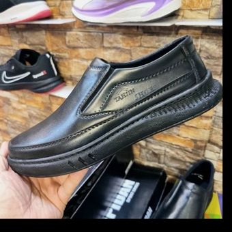 کفش مردانه طبی رویه چرم  مجلسی اسپرت اداری رسمی مدل تحسین tahsinزیره سبک محصول آنلاین شاپ