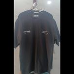 تیشرت مشکی دورو چاپ