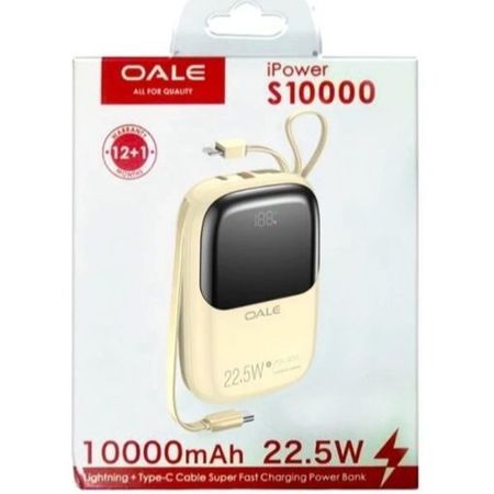 🔋⚡ پاوربانک شیک و قدرتمند OALE مدل S10000